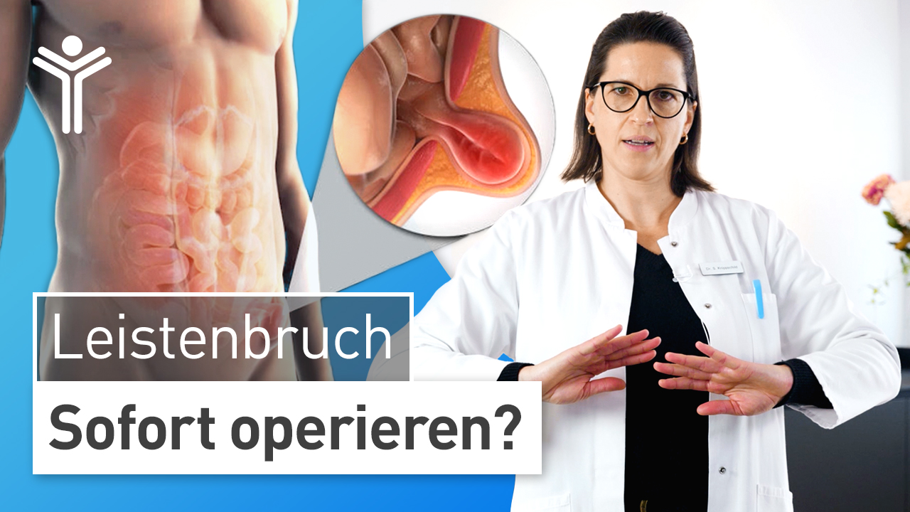 Leistenbruch - Sofort operieren?