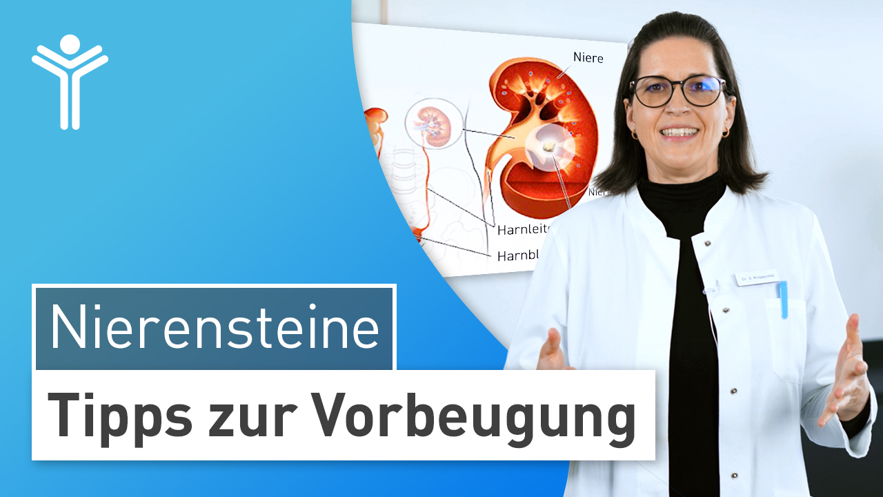 Nierensteine - Tipps zur Vorbeugung